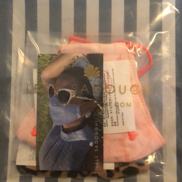 Lele Sadoughi Girl’s Face Masks 2-Piece Set - Picture 4 of 5